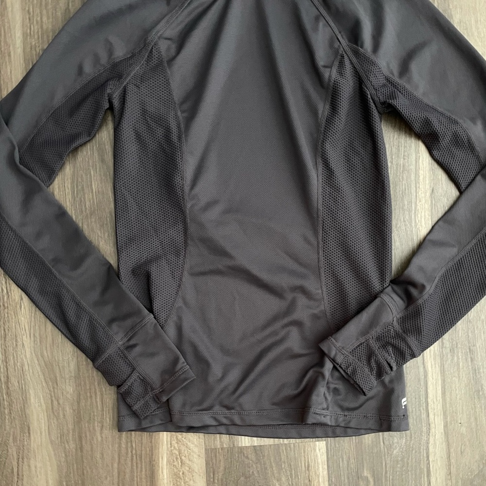 Fabletics Dark Grey Athletic Jacket/Pullover - image 5